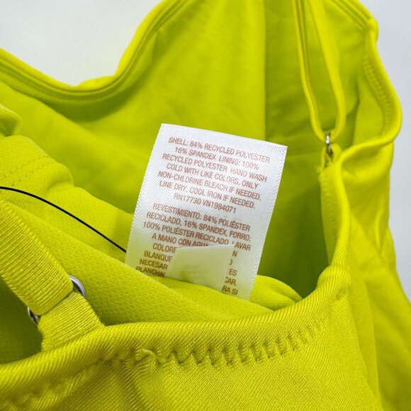 NEW Shade & Shore One Piece Swimsuit - Lime Green - Size Medium - Picture 10 of 10
